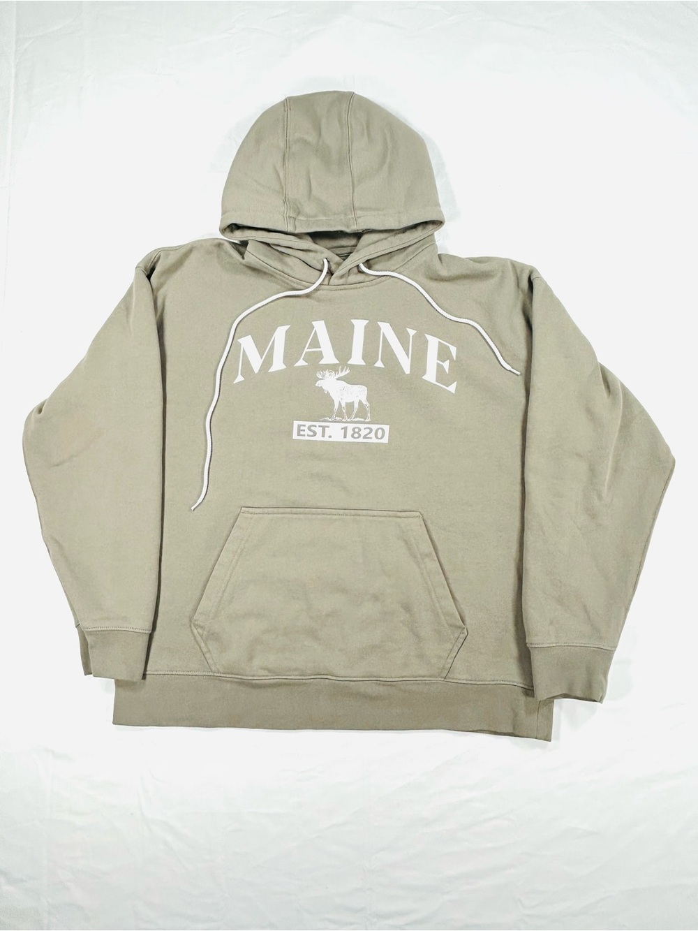NWOT Momentum Heavyweight Olive Green Hoodie
